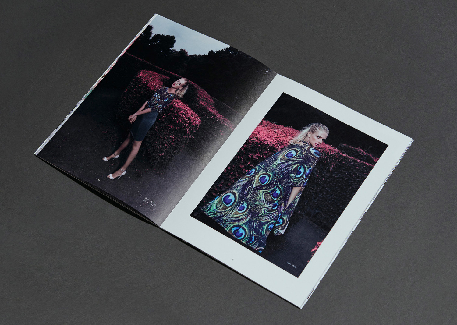 Fashion Editorial Cashmere Magazine Campaign