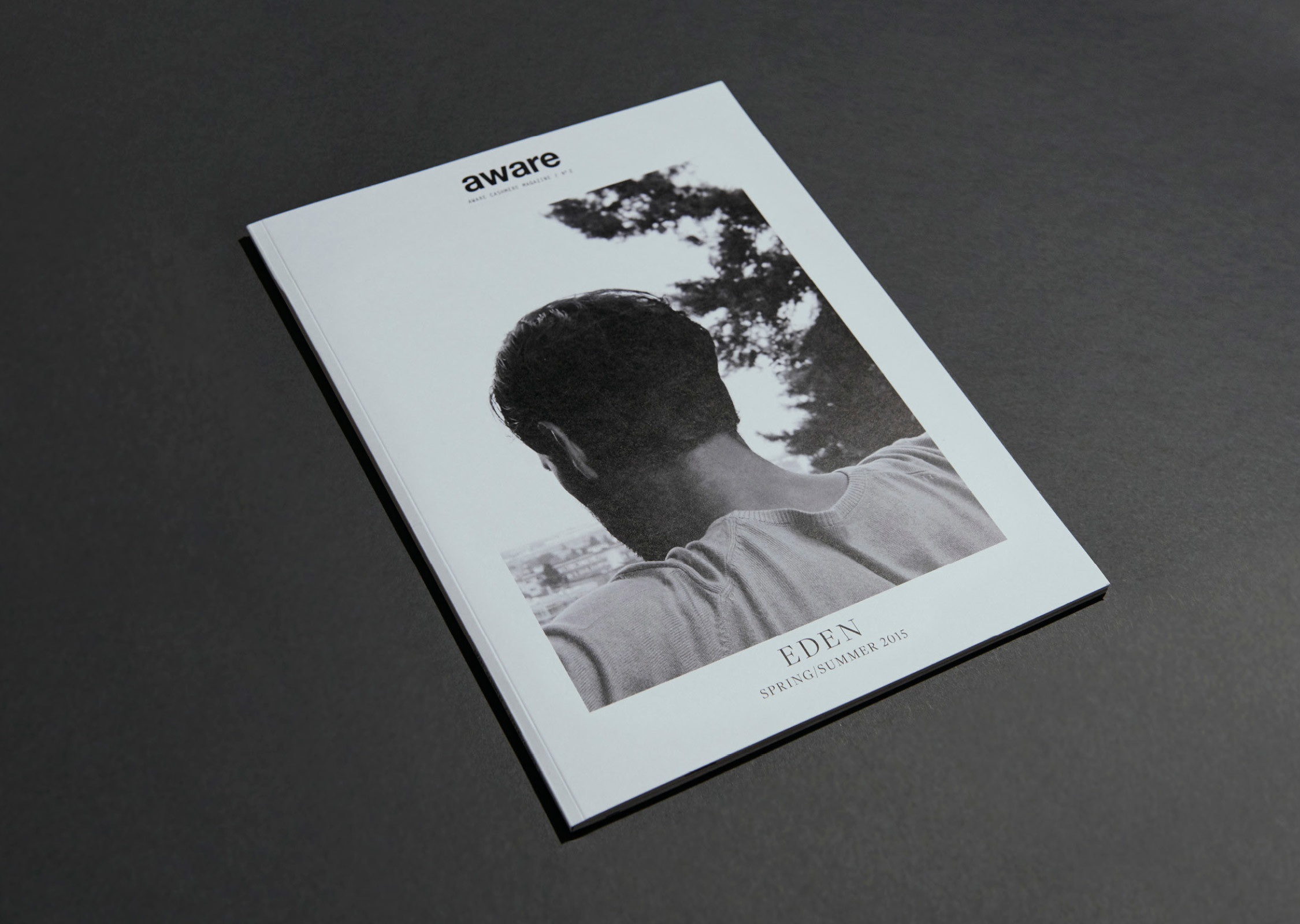 Backcover Man Cashmere Magazine