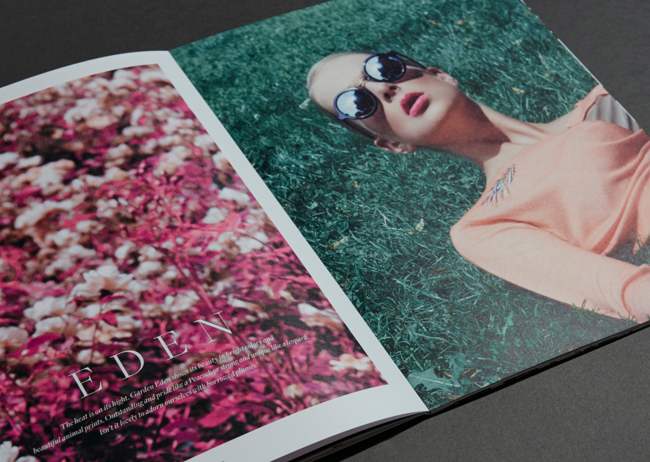 Fashion Editorial Cashmere Magazine Campaign