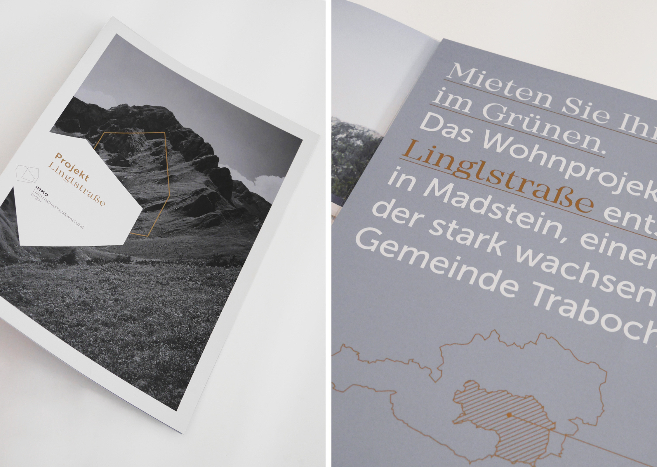 Immo Liegenschaftsverwaltung Logo Corporate Design