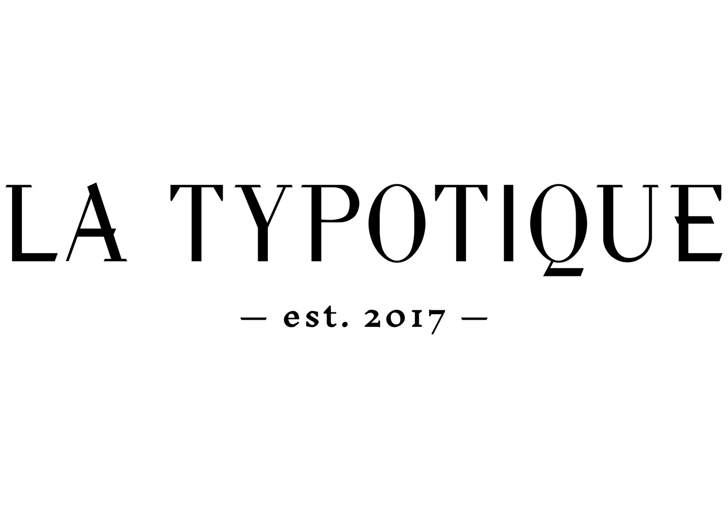 La Typotique Logo