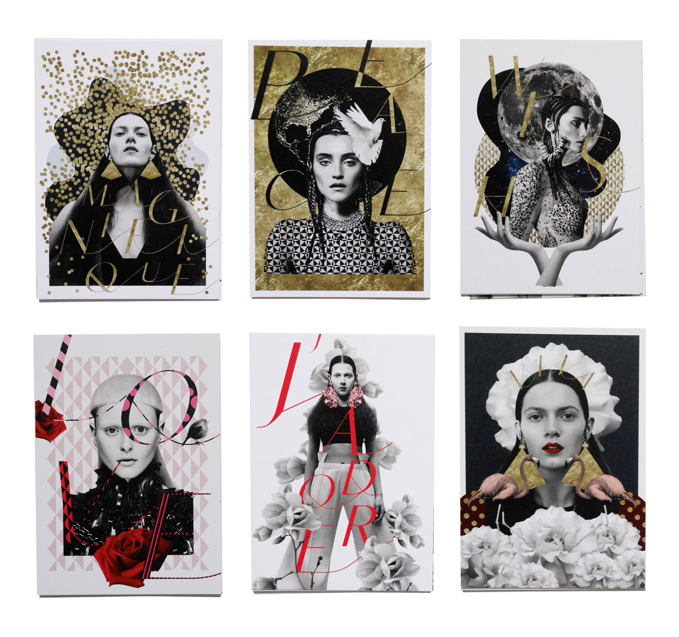 La Typotique Artworks Collages
