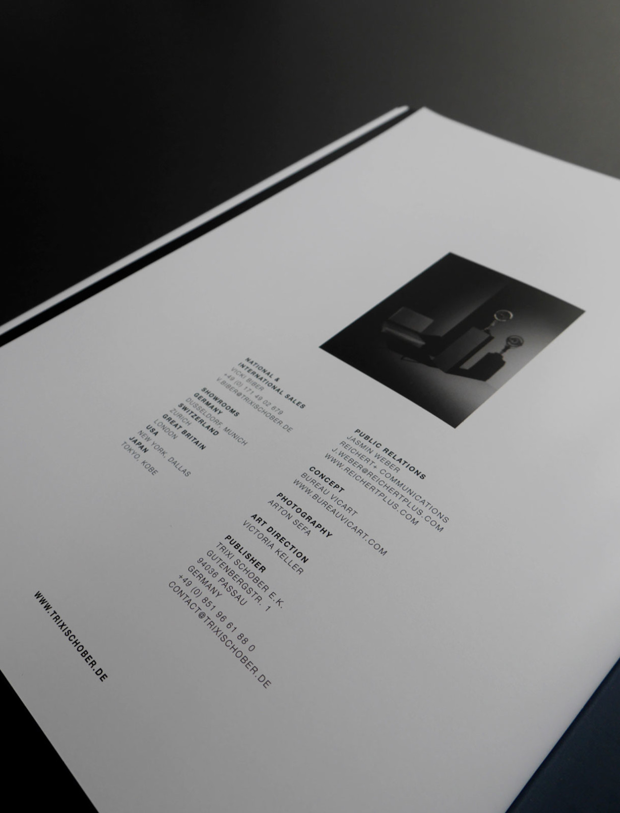 Fashion Imagebooklet Trixi Schober Masthead Campaign